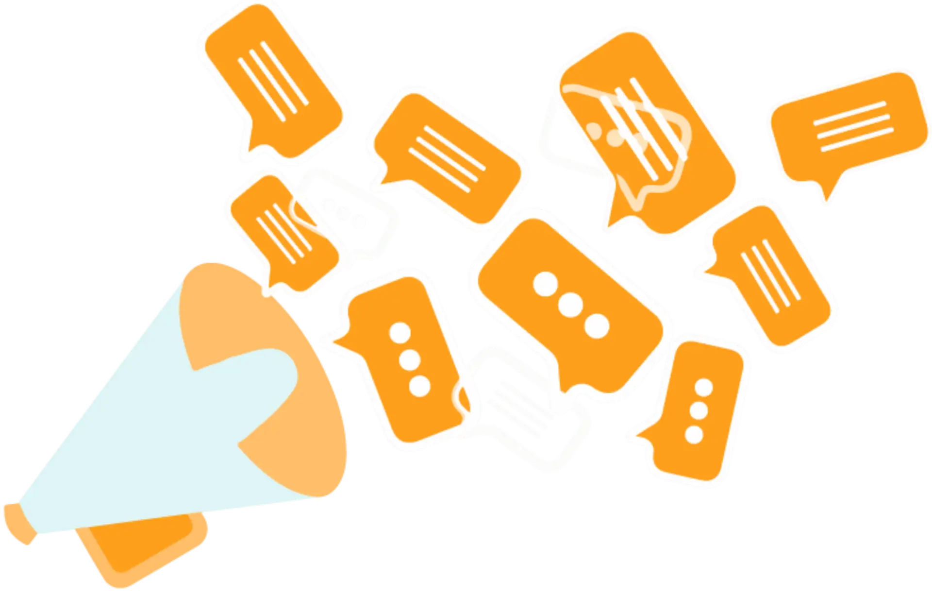 Join our social community illustration